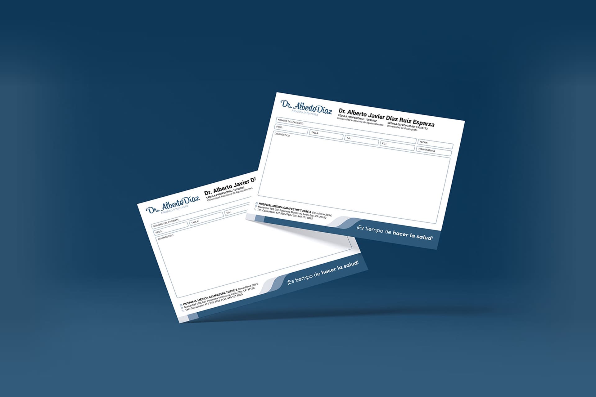 Dr. Alberto Díaz - Sr. Rangel estudio creativo expertos en Branding, Diseño Gráfico y Web.